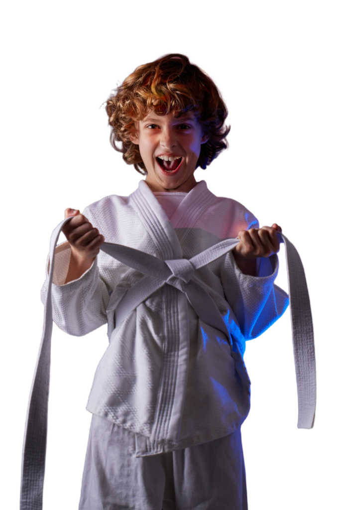 New white belt student Ready to Start